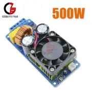 IRS2092S 500W Mono Channel Class D Digital Amplifier Board HiFi Power Amp + FAN