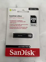 Type-C USB SanDisk Ultra 256GB Flash Drive Memory Stick