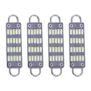 KEBAOWEI Bulb 44mm White Festoon Led Bulb,20 Smd Rigid Loop 1.73 Inch Interior Dome Led Lights 561 562 567 5