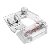 FIKLOTA Adjustable Tap Bias Binder Presser Foot for Low Shank Snap-On Singer,...