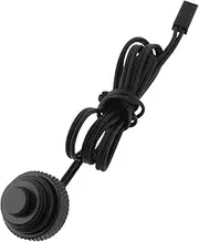 eMagTech 1pc G1/4" Temperature Sensor Plug 2-pin Du-pont Terminal 10K Water Cooling Monitoring Fitting Connector 50cm Wire