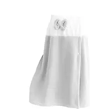 Vgvgaj Bath Wrap for Women - Absorbent Spa Wrap Towel for Women Adults - Snap Closure After Shower Skirt Wearable Robe Bow Tie Design for Swimming, Travel, Camping