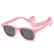 0-24 Months Newborn Baby Bendable Flexible Polarized Sunglasses with Strap Infan