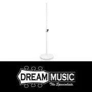 GRAVITY GSSPWBSET1W WHITE SPEAKER STAND W/ BASE & CAST IRON WEIGHT PLATE