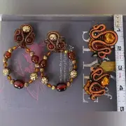 Dori Csengeri earrings (two pairs) Vintage Beautiful