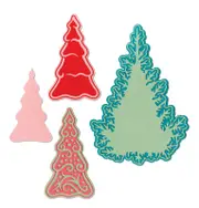 Sizzix Thinlits Die Fairy Set Background Trees