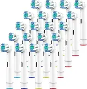 Toothbrush Heads for Oral B，20 Pack Professional Electric Toothbrush Replacement Heads