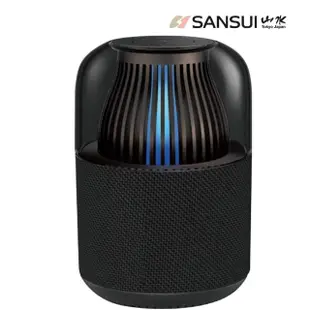 【SANSUI 山水】360度全指向 HiFi級 TWS觸碰無線炫光藍牙喇叭/藍芽音響(SF-LL6)