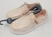 Hey Dude Womens Wendy Tropical Light Pink 10
