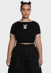 [Current Mood] Plus Bunny Haze Ringer Tee