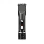 12W Powerful Hair Clipper Professional Barber Shop Rechargeable Trimmer Led Display Cordless Hair Cutting Machine for Men