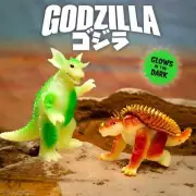 SDCC 2024 Super7 Godzilla Raids Baragon & Anguirus Glow Figure SET