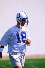 Peyton Manning INDIANAPOLIS COLTS 1998 NFL Original 35mm Photo Slide ROOKIE RC