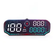 Car HUD GPS Speedometer Digital Head Up Display Speed Alarm Meter Dates Timing (for: Volkswagen)