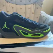 Nike Jordan Tatum 1 Black Green Basketball Shoes,BNIB,NIKE# DZ3324 003,SZ. 10