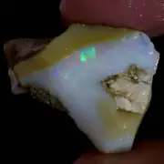 21.70 Cts Amazing Ethiopian AAA "Play-Of-Color" Fire Opal Rough Natural Gemstone