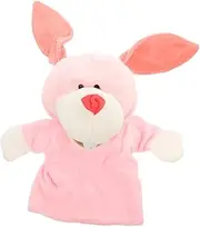 ERINGOGO Cute Hand Puppet Toys for Toddlers Plush Animal Hand Puppets Rabbit Toys