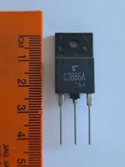 2SC3886A Genuine 1500V 8 A Insulated NPN Silicon Power Transistor NOS Fast Post