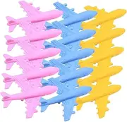 GRADENEVE 15pcs Eraser Student Rubbers Learning Stationery Prize Boxes Airplane Cartoon Rubbers Goodie Bag Stuffers School Party Stationery Party Rubbers Plastic Colorful