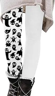 [Generic] Plus Size Yoga Pants for Women 3x-4x Slim Fit Halloween Printed Casual Pants and Leggings Womens Pants Size 16