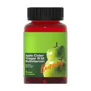 Apple Cider Vinegar B12 Multivitamin, Apple Cider Vinegar Gummies -60PCS/ Bottle