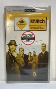 SNATCH GUY RITCHIE BRAD PITT / ORIGINAL MINT SEALED / UMD VIDEO / SONY PSP
