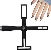 Magnet - Shaped Polish Tool, 5-in-1 Magnetic , Design Kit | Easy Use Magnet Creates Stunning Designs, Versatile Tool for Household Nails, Weddings Gatherings Travel Events
