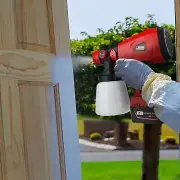 Cordless Paint Sprayer Brushless HVLP Paint Spray Gun for Milwaukee M18 Battery