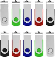 16GB Flash Drive 10 Pack USB Flash Drive 16 Gb Thumb Drive Memory Stick Zip Dri