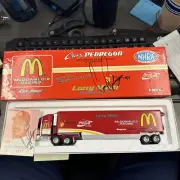 CRUZ PEDREGON Signed 1992 MCDONALD'S RACING 1:64 NHRA DIECAST TRANSPORTER Ertl