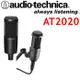 日本鐵三角 Audio-Technica AT2020 XLR專業靜電型電容式麥克風