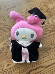 My Melody Graduation 14" Plush Sanrio Hello Kitty School Gift