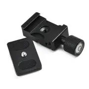 For Benro Arco Swiss Camera Tripod Mount Quick Release Plate Aluminum AlloyClamp