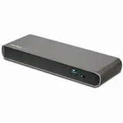 StarTech Thunderbolt 3 Dock, Dual 4K, MacBook Pro & Windows, 85W PD - TB3DK2DPPD