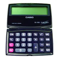在飛比找順發線上購物優惠-CASIO 卡西歐 SX-100 八位元折疊計算機