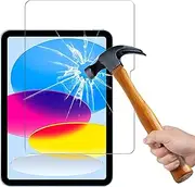 Full Tempered Glass Screen Protector for Apple iPad 10th Gen 10.9 Inch 2022 2023