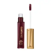 RIMMEL Stay Plumped Lip Gloss Lipstick, 841 BITTERSWEET PLUM