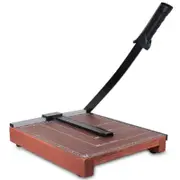 Deli 8004 Portable A4 Wooden Paper Photo Cutter Paper Trimmer Scrap Machine For Home Office