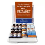 Homeopathic Small First Aid Kit with Schuessler Tissue Salts Spray Herbal Cream