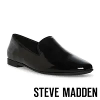 在飛比找momo購物網優惠-【STEVE MADDEN】CORRAL 百搭鏡面平底鞋(黑