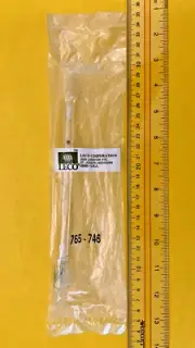 New Gas Flowmeter 0.5 to 2.5 - Leco 765-746 Rotameter Laboratory Glassware