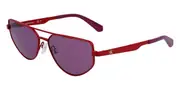 Calvin Klein Jeans CKJ23220S 600 Men's Sunglasses Red Size 58