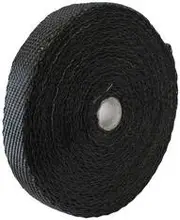 Aeroflow Exhaust Insulation Wrap1"X50Ft50 Foot Black Titanium Roll - AF91-3012