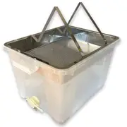 Beekeeping Uncapping Tray for the Removal of Capping's including Drip Tray