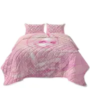 Pink Albino Alligator Angel Coverlet