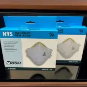 Two Niosh particulate respirator N 95 masks model number D – 101