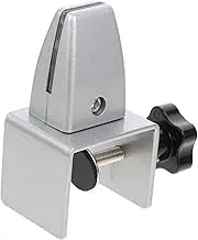 jojofuny Adjustable Privacy Partition Bracket Clip Clamp for Desk Glass Panel Separation Easy No Installation Multi Purpose Use Strong Design