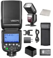 V860III-C for Canon Camera Flash Speedlight Speedlite Light, 76Ws 2.4G TTL HS...