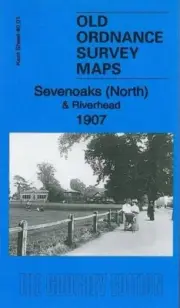 MAP OF Sevenoaks (North) 1907 Kent Sheets 40.01 NEW