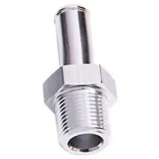 Aeroflow Male NPT to Barb Straight Adapter 1/8" to 1/4", AF841-04S